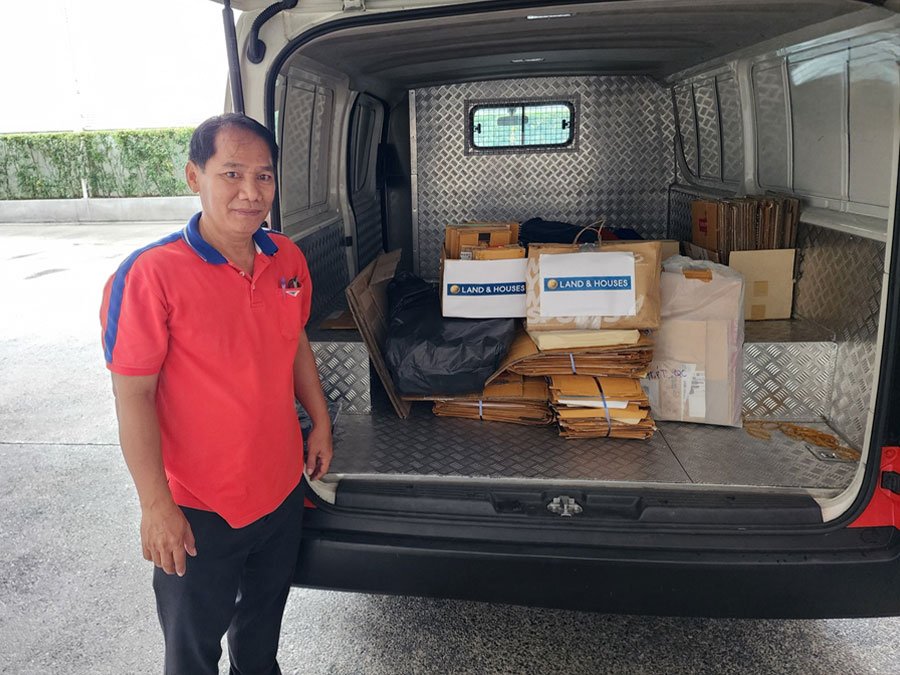 แลนด์ แอนด์ เฮ้าส์ ร่วมโครงการ GreenHub กับไปรษณีย์ไทย